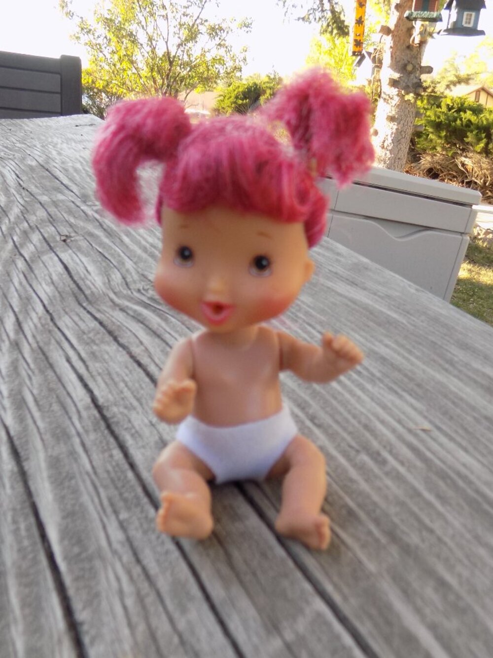 PLAYMATE TODDLER DOLL RED HAIR FREAKLES  *